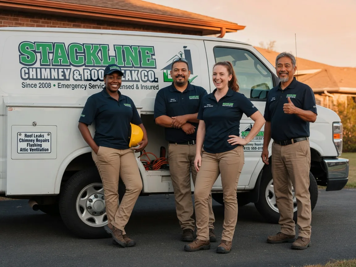 Chimney flashing repair company in Whitewood, VA